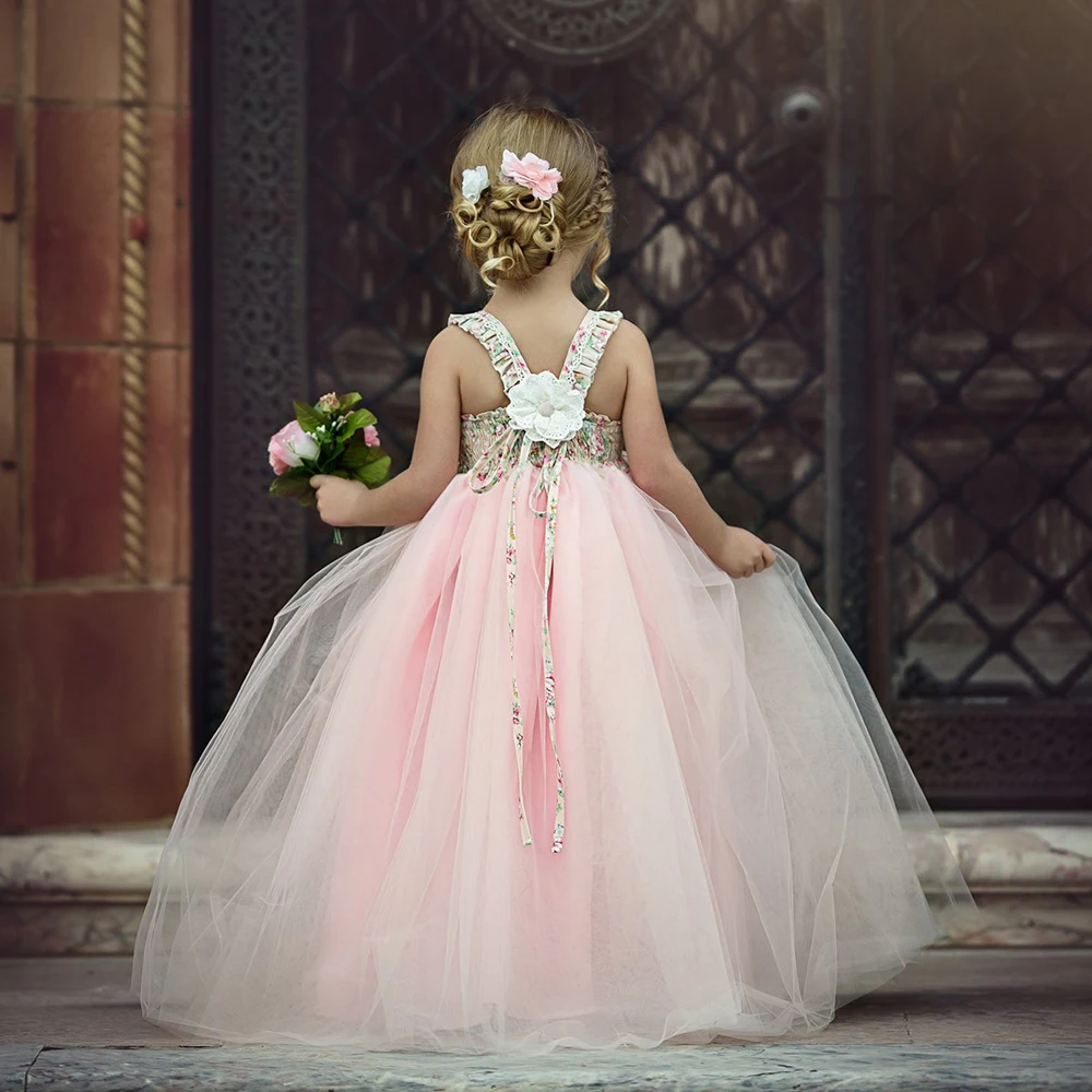 Vestido tutú para niña – Modelo princesa fiesta verano - imagen 4