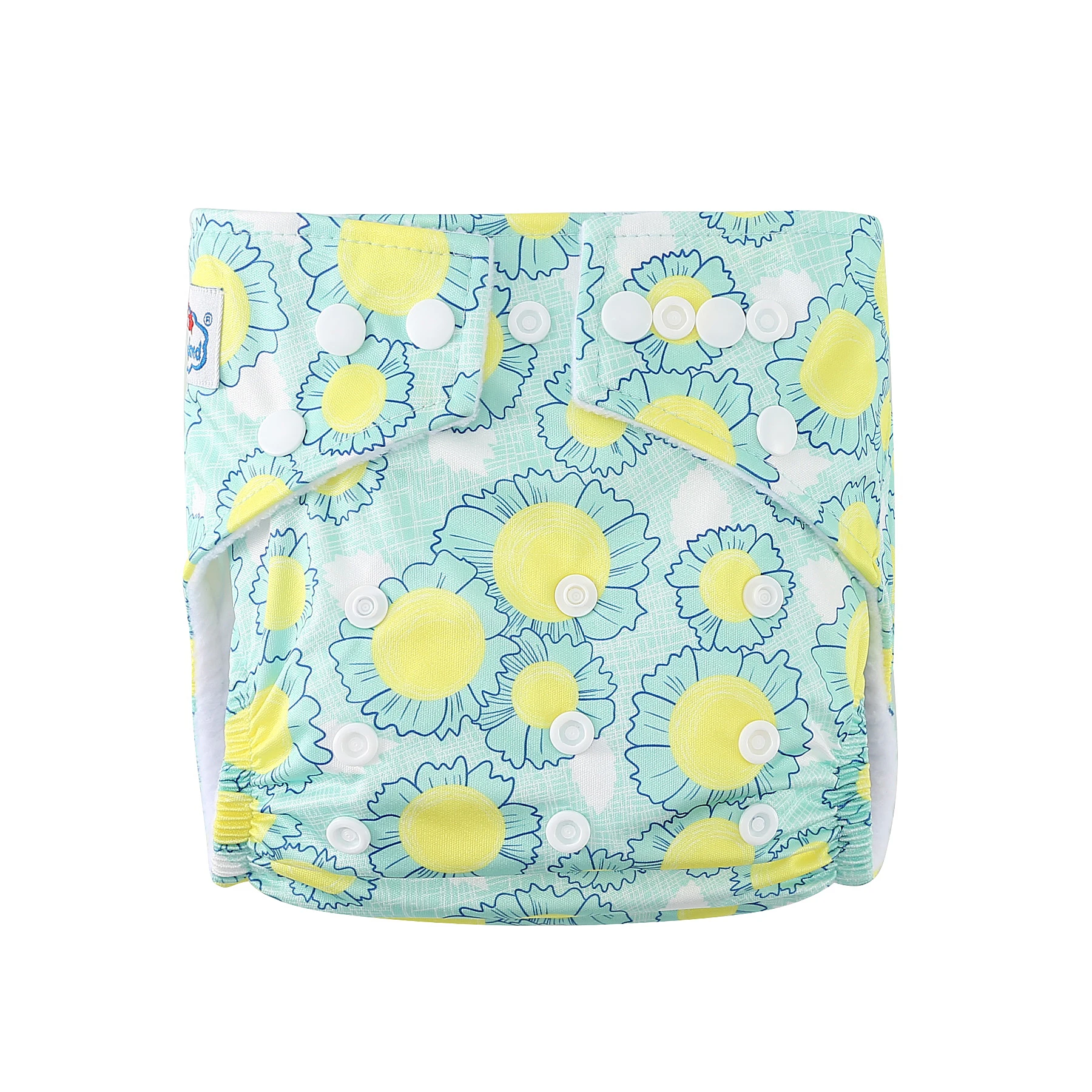 Pack de 4 cubiertas de pañal reutilizable Babyland