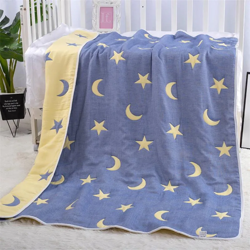 Reall manta gruesa de muselina algodón para niños cálida siesta - imagen 4