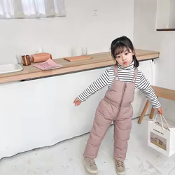 Mono de invierno de algodón para niños – Cálido, suave y térmico