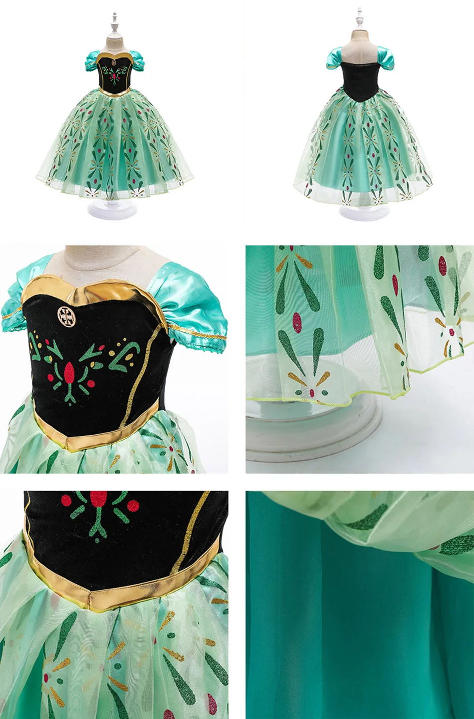 Detalle de tallas y ajustes