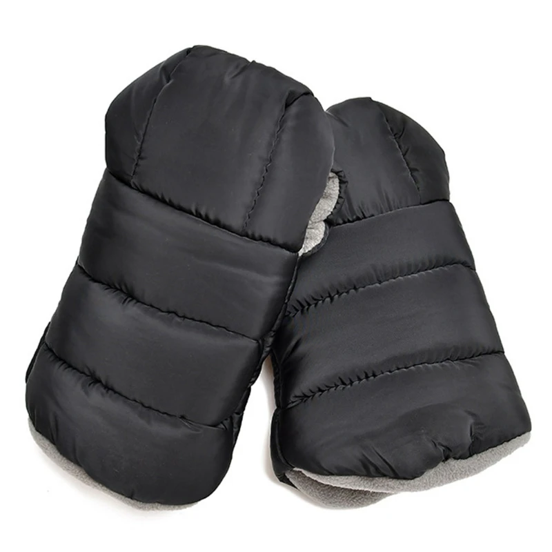 Guantes para cochecito de bebé en color negro