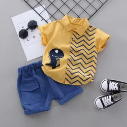 Conjunto verano con camisa y short deportivo para niño