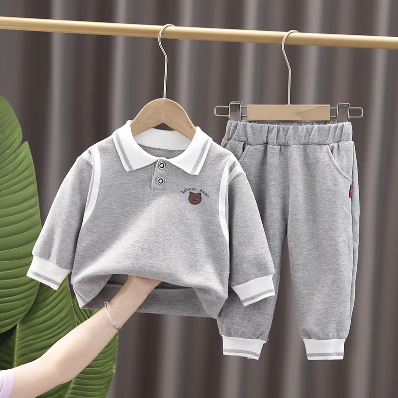 Ropa de primavera para niña – chándal deportivo - imagen 4