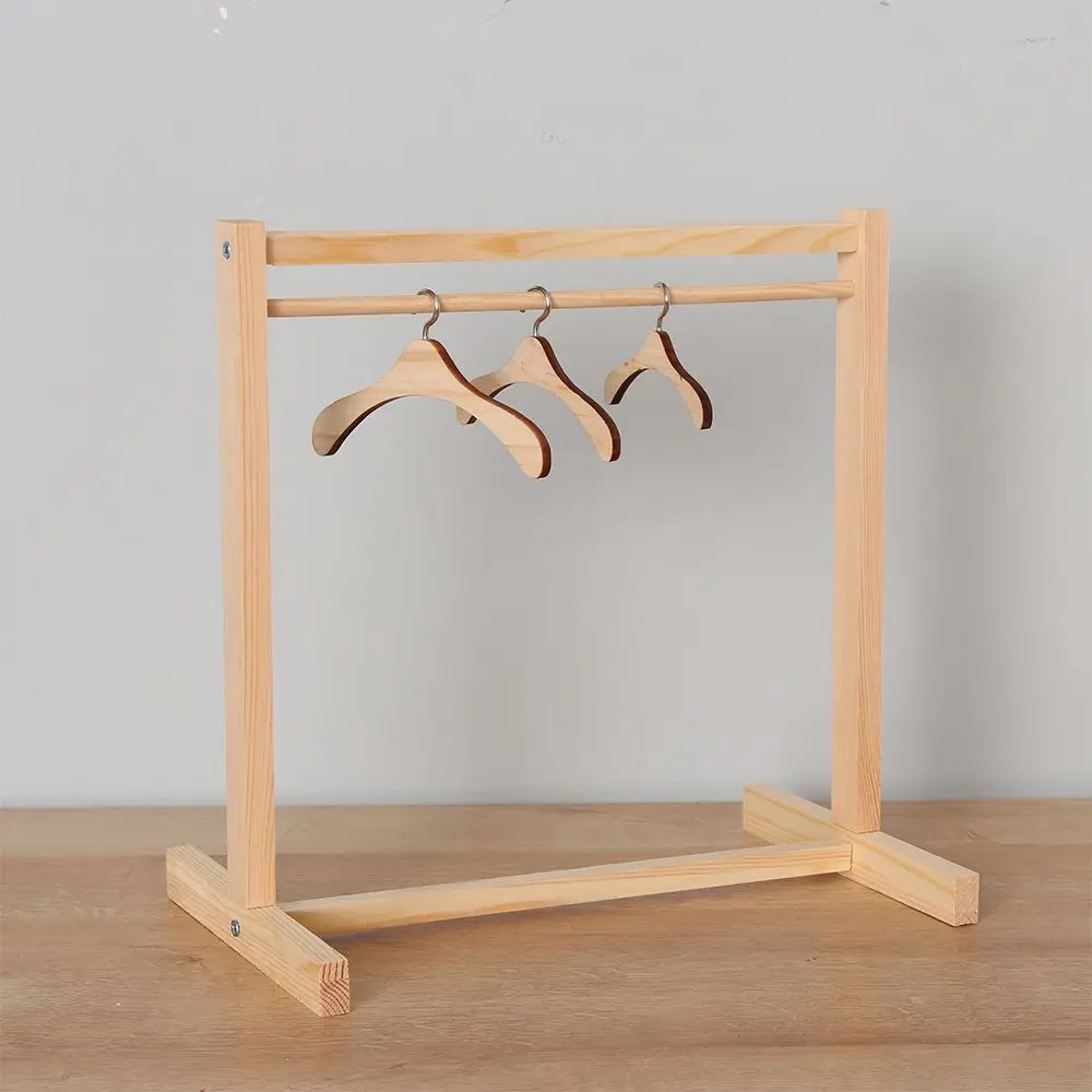 Perchas de madera para niño – Organizador infantil práctico - imagen 4