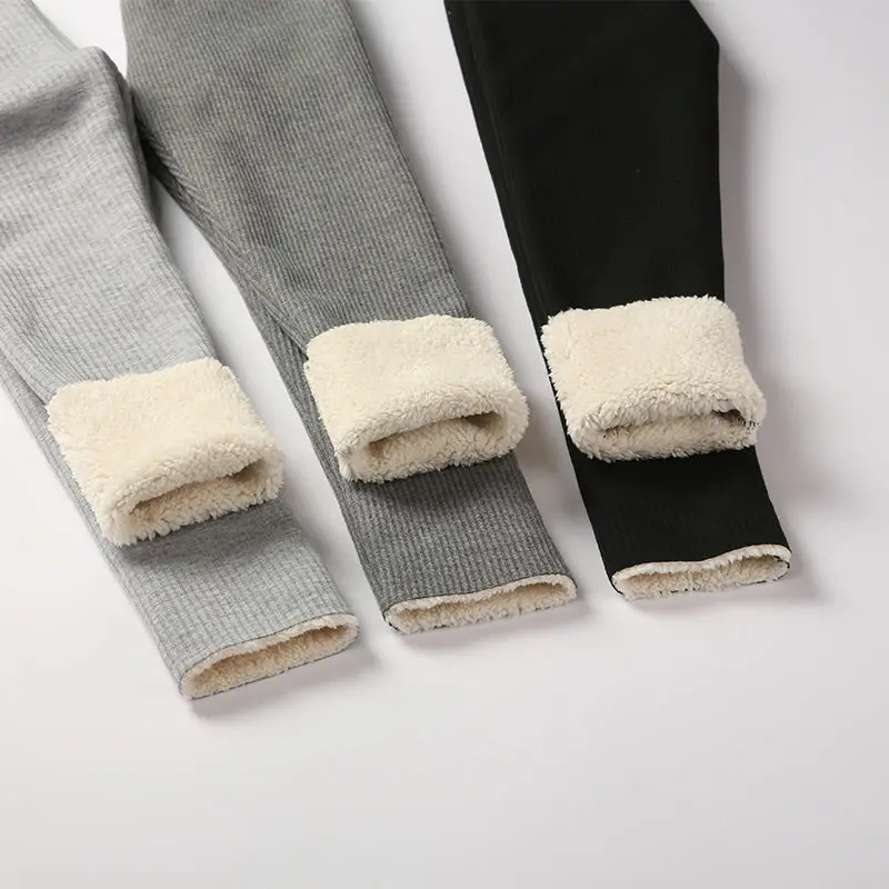 Leggings leopardo niña – Algodón térmico invierno - imagen 2