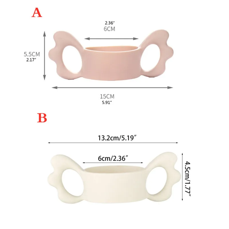 Hegen asas de silicona compatibles para biberón bebé clásicas y suaves - imagen 4