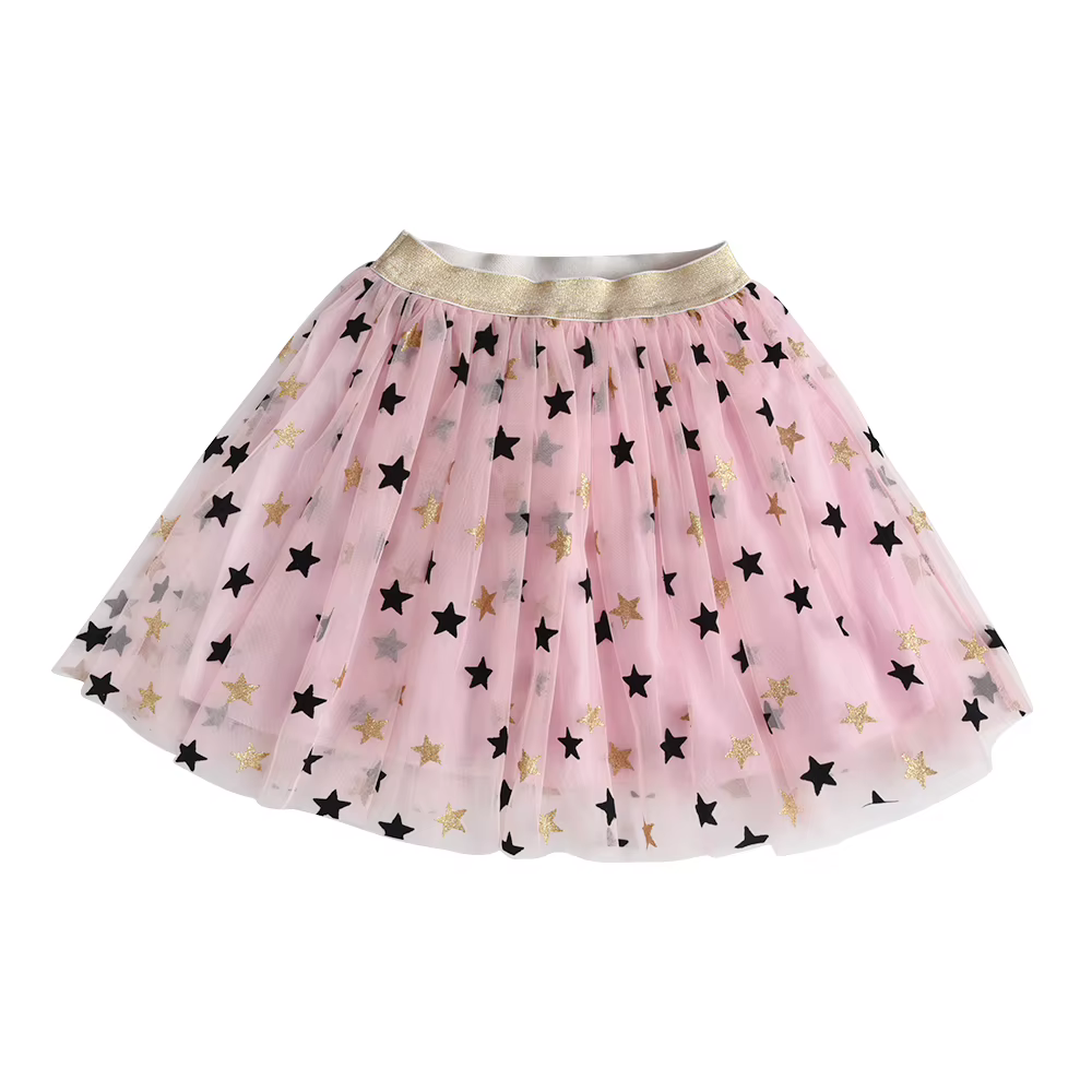 Detalle del estampado de estrellas