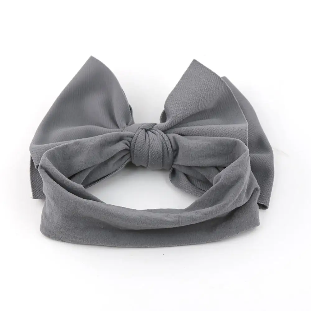 Turbante elástico con lazo para niña – Diadema de nailon