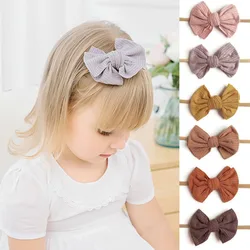 Diadema de lazo para bebé niña – Banda elástica suave