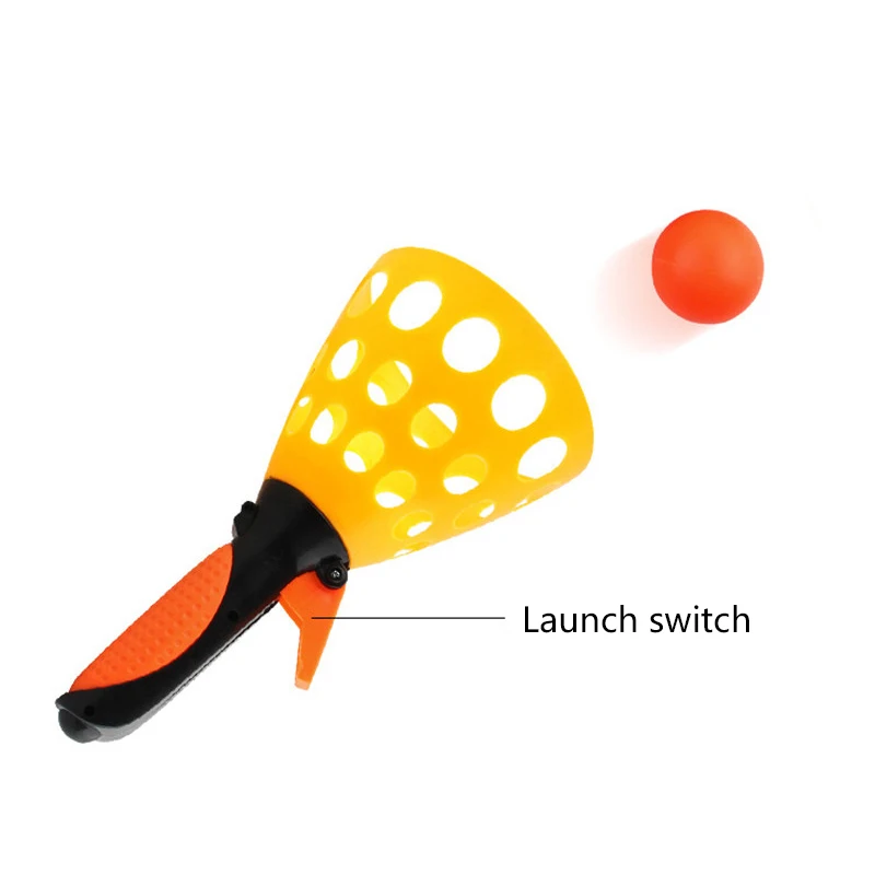 Pelota de doble lanzamiento para jardín – Juguete interactivo al aire libre