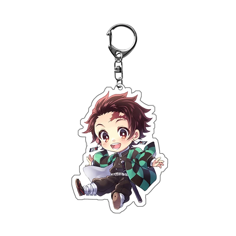 Llavero de Demon Slayer para niños con personaje y asa colgante - imagen 3