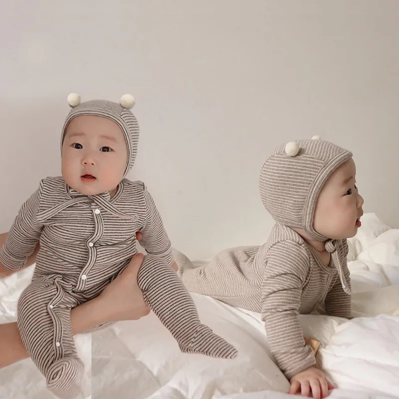 Milangel mono a rayas para niña – Otoño