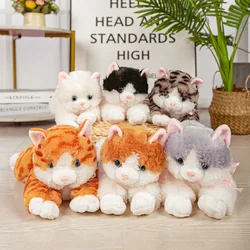 Peluche de gato realista con sonido para regalos infantiles