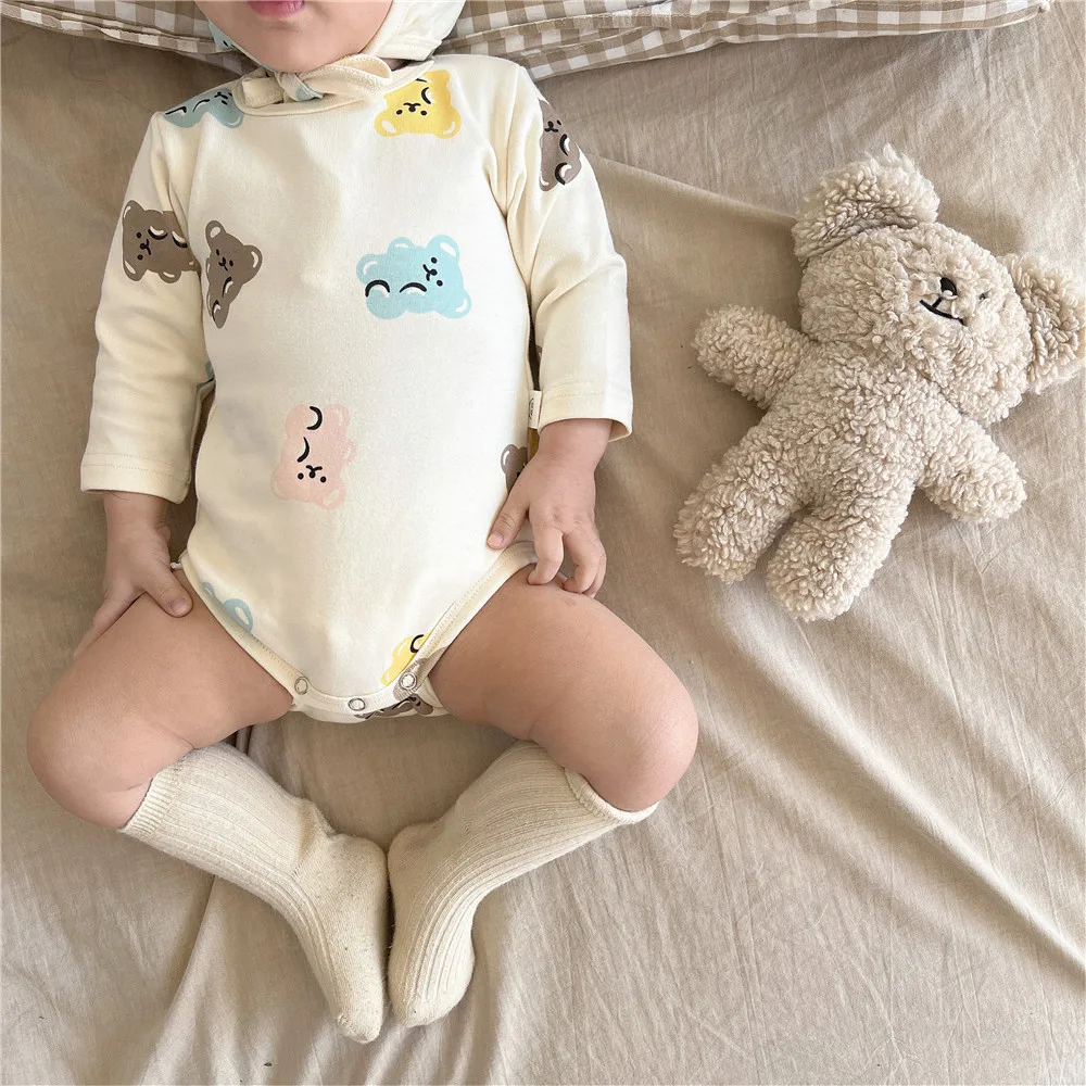 MILANCEL Pijama de oso para niño – Primavera - imagen 4