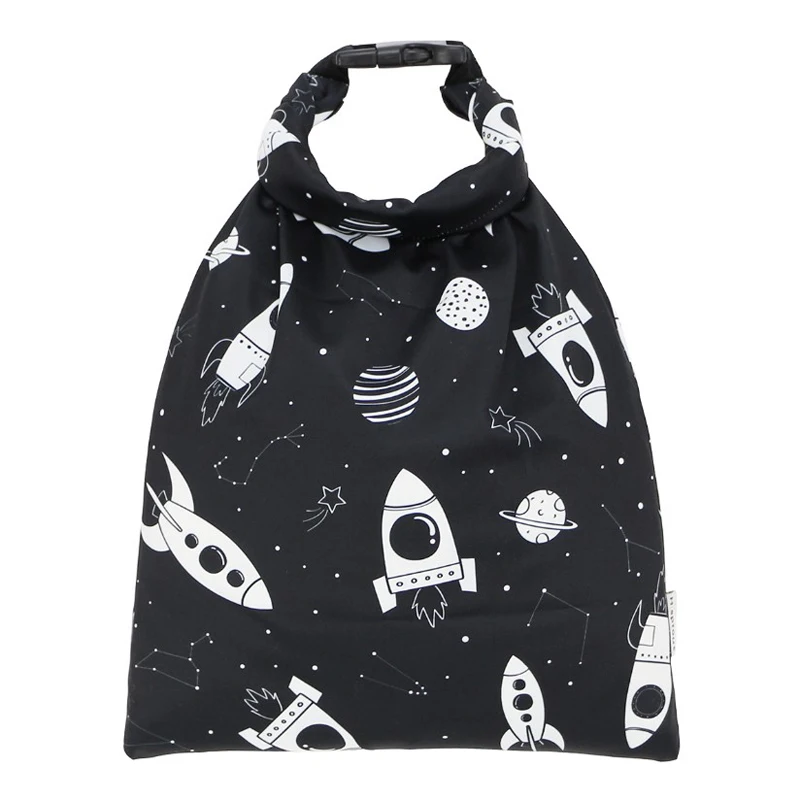 Bolsa de pañales de tela impermeable lavable, gran capacidad - imagen 4