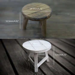 Mesa fotos recién nacido – Mini escritorio madera