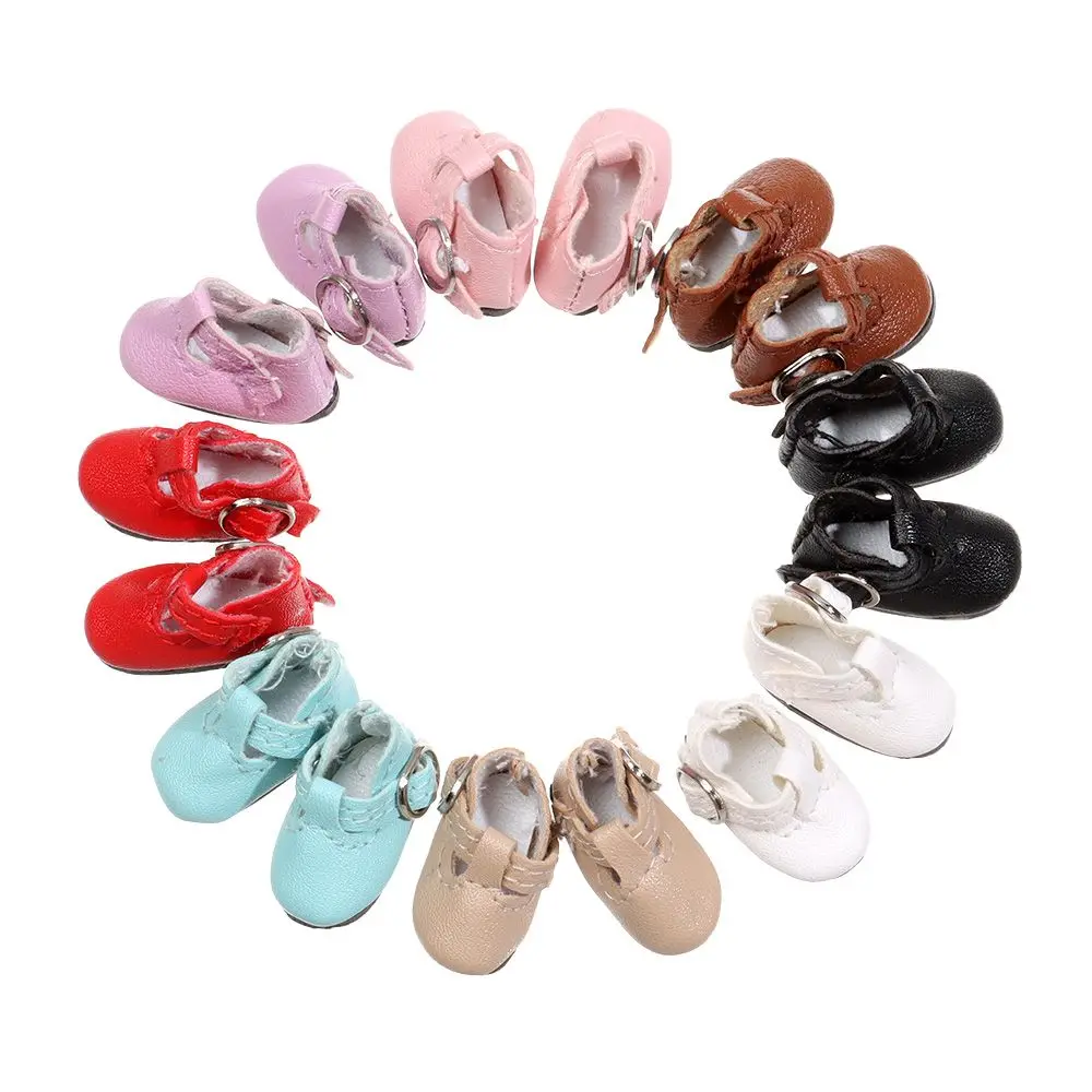 Zapatos para muñecas de cuero sintético multicolor - imagen 5