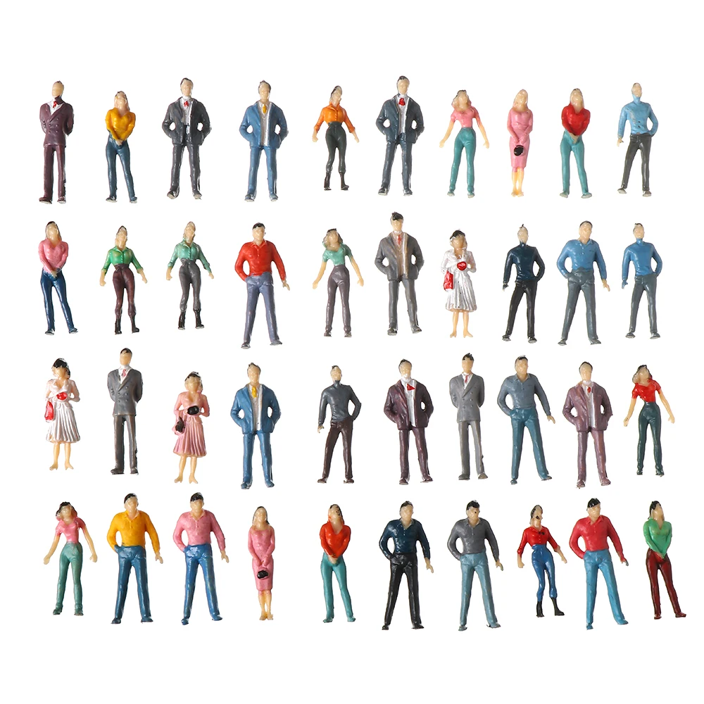 Figuras de personas a escala para niños – Colores surtidos - imagen 4