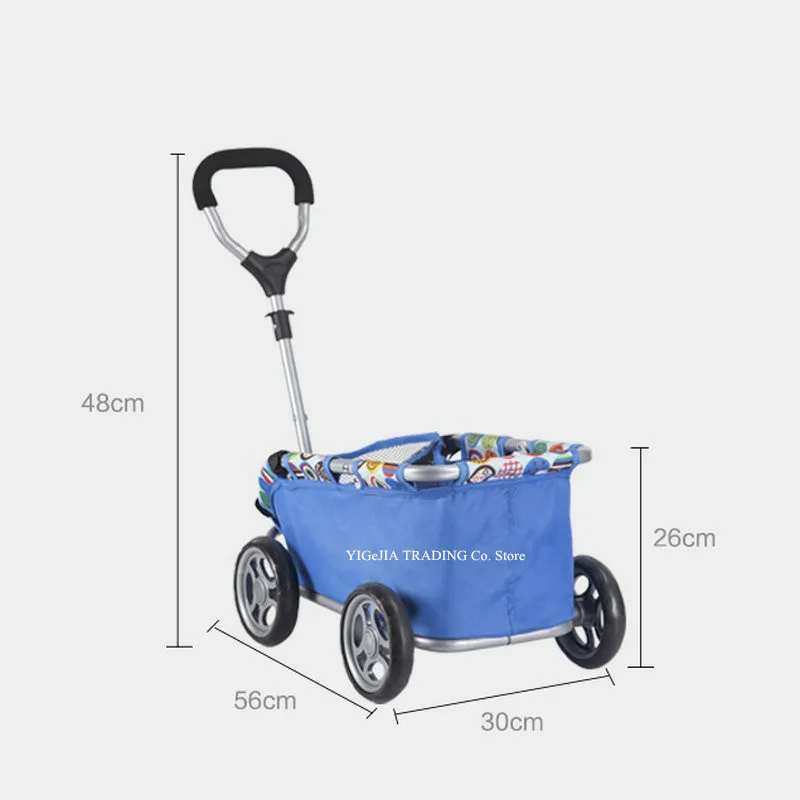 Carro de juguete con cuatro ruedas ligero para niños - imagen 3