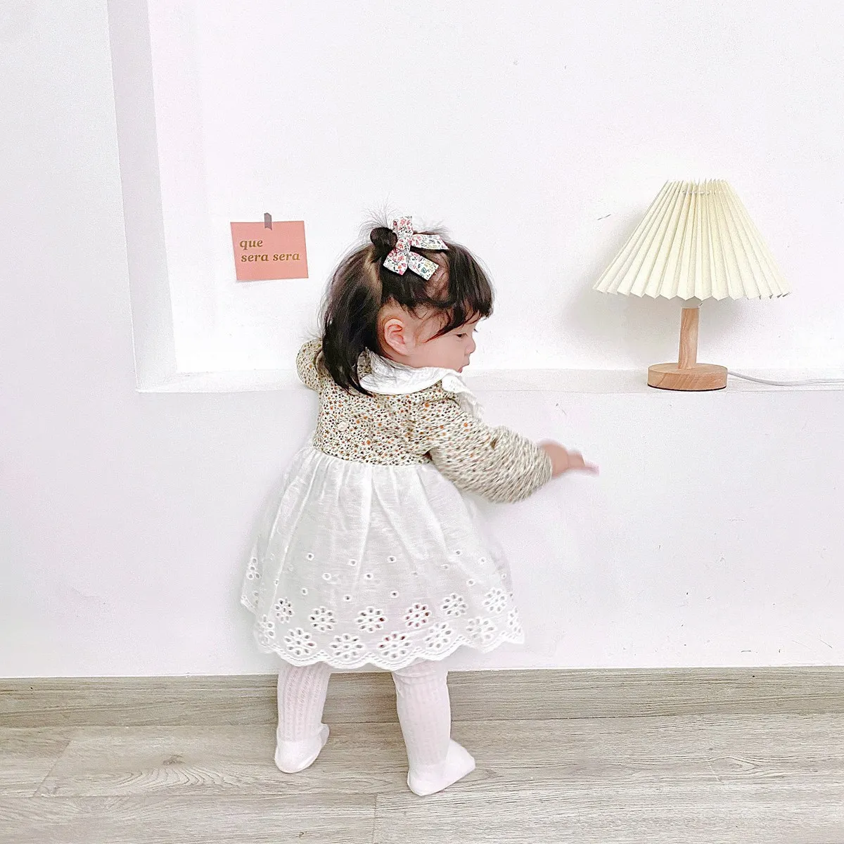 Body encaje floral MILANCEL para niña - Estilo Lolita - imagen 4