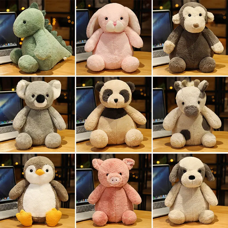 Animal de peluche suave para bebé (uno de los 9 estilos)