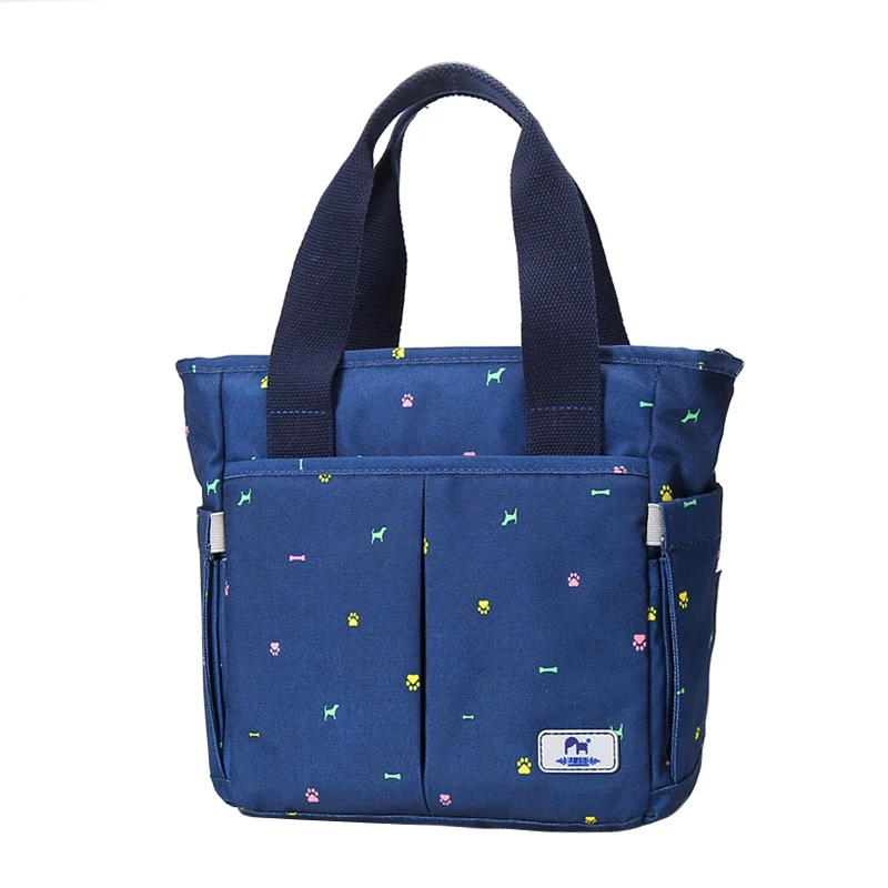 Bolsa pañales maternal con bolsillos para cochecito – Cremallera fácil - imagen 4