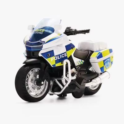 Motocicleta en acción