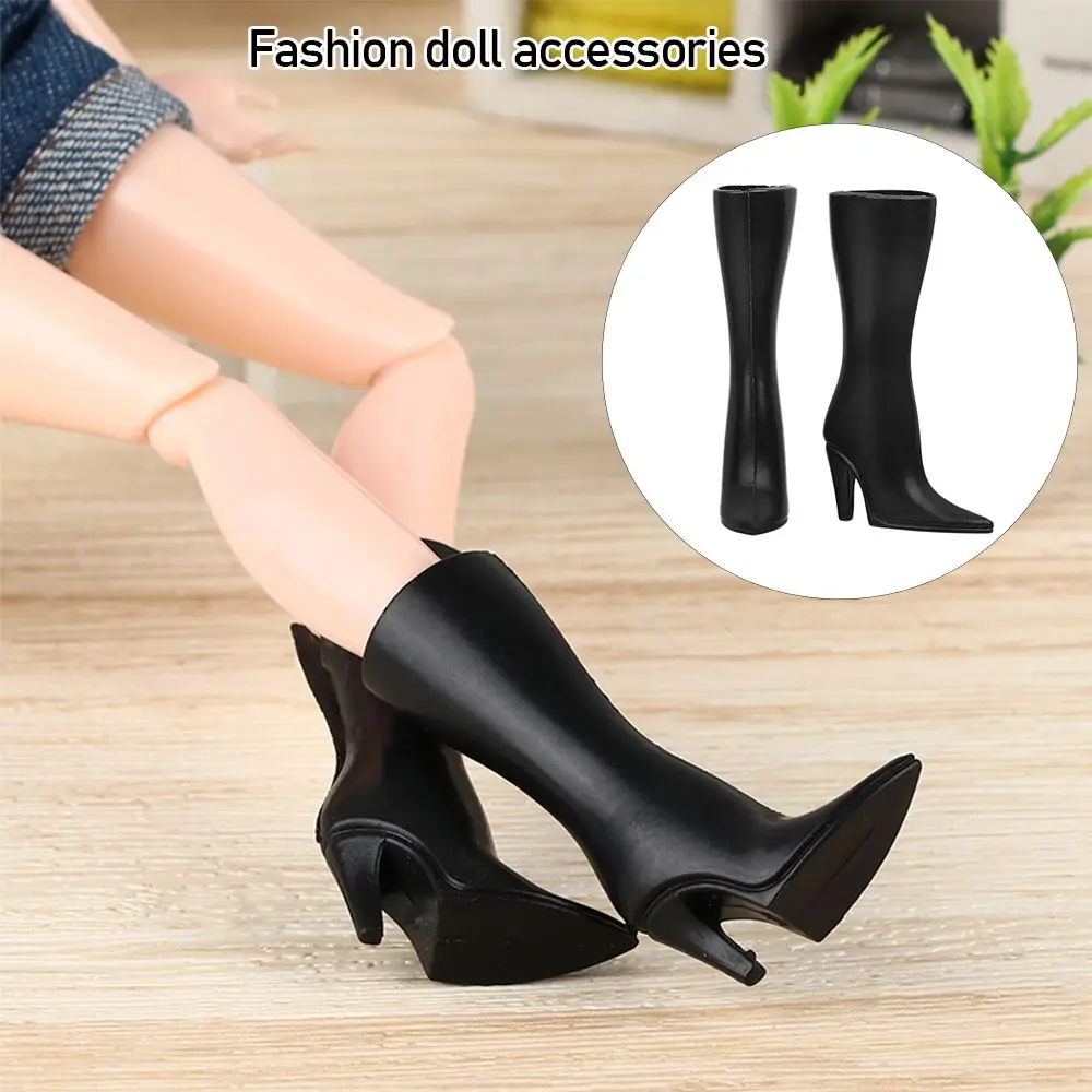 Botas largas de plástico para muñecas, estilo 1