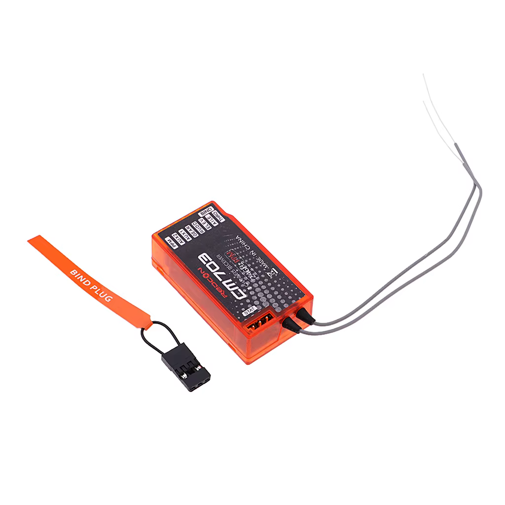 Receptor REDCON CM703 7 canales DSM2/DSMX 2,4 GHz para drone - imagen 3