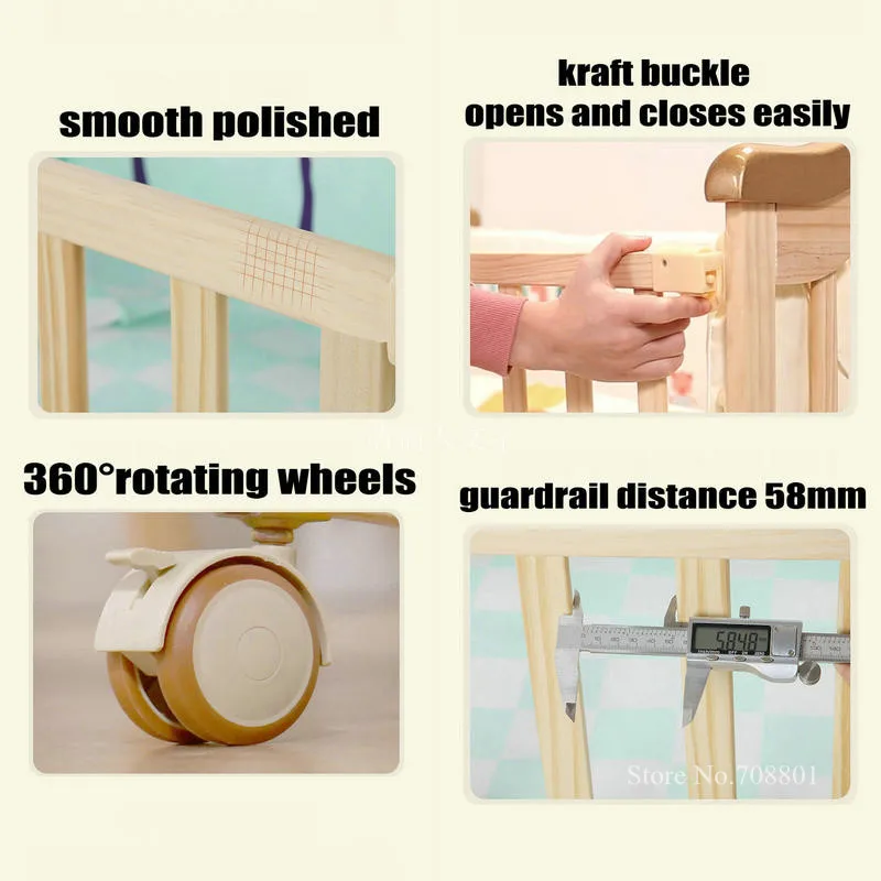 Cama infantil extensible de madera pino con mosquitera hasta 12 años - imagen 4