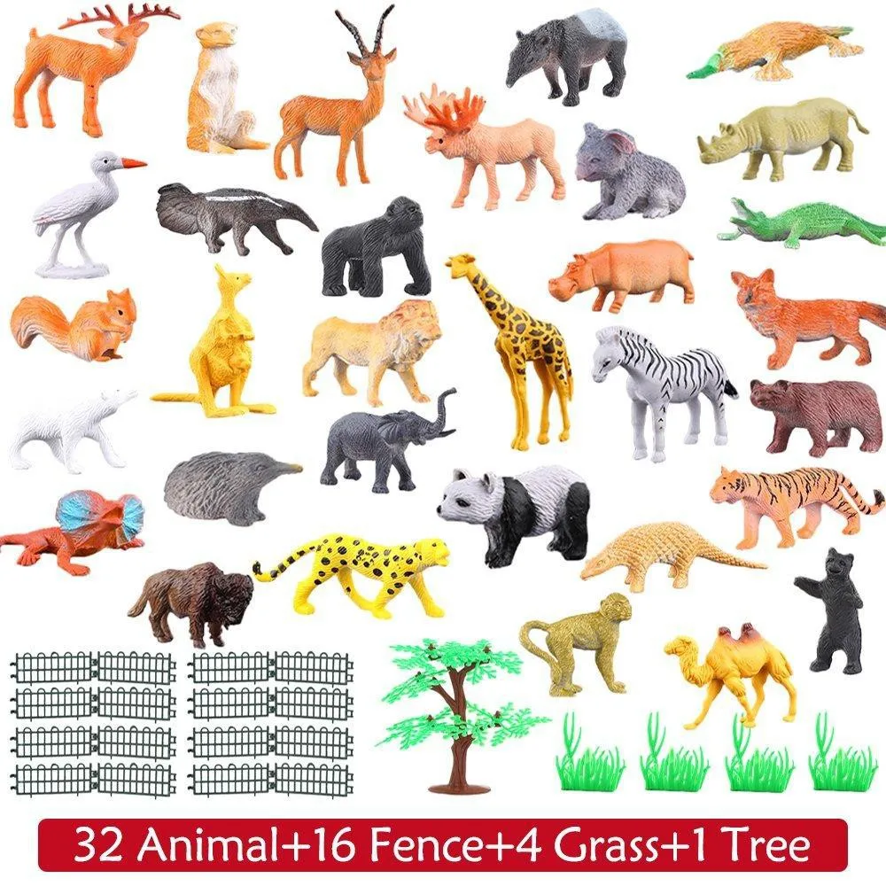 Figuras de animales salvajes para niños – Juguete educativo - imagen 4