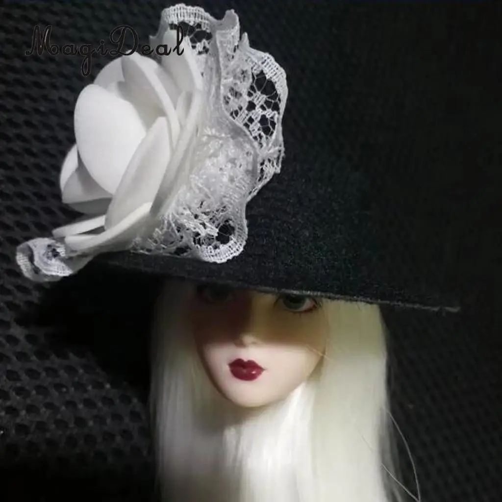 MagiDeal Sombrero Retro para Muñecas – Estilo Clásico Suave - imagen 3