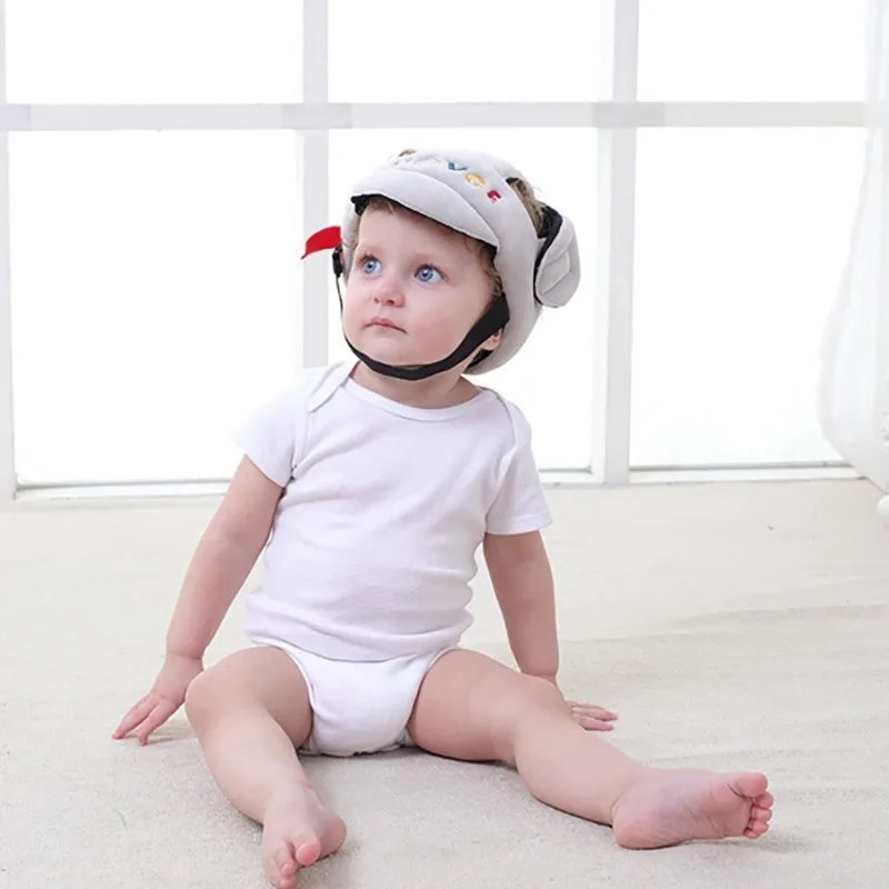 Gorro protector bebé transpirable y suave – Anticolisión seguro - imagen 3