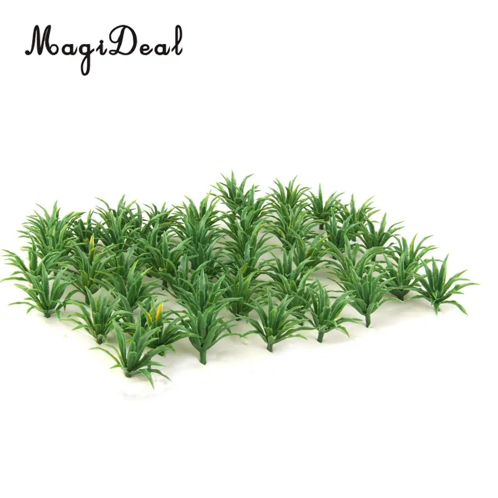 Kit de diorama con tierra y plantas para maquetas de tren - imagen 5