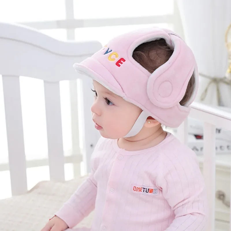 Gorro protector bebé transpirable y suave – Anticolisión seguro - imagen 4