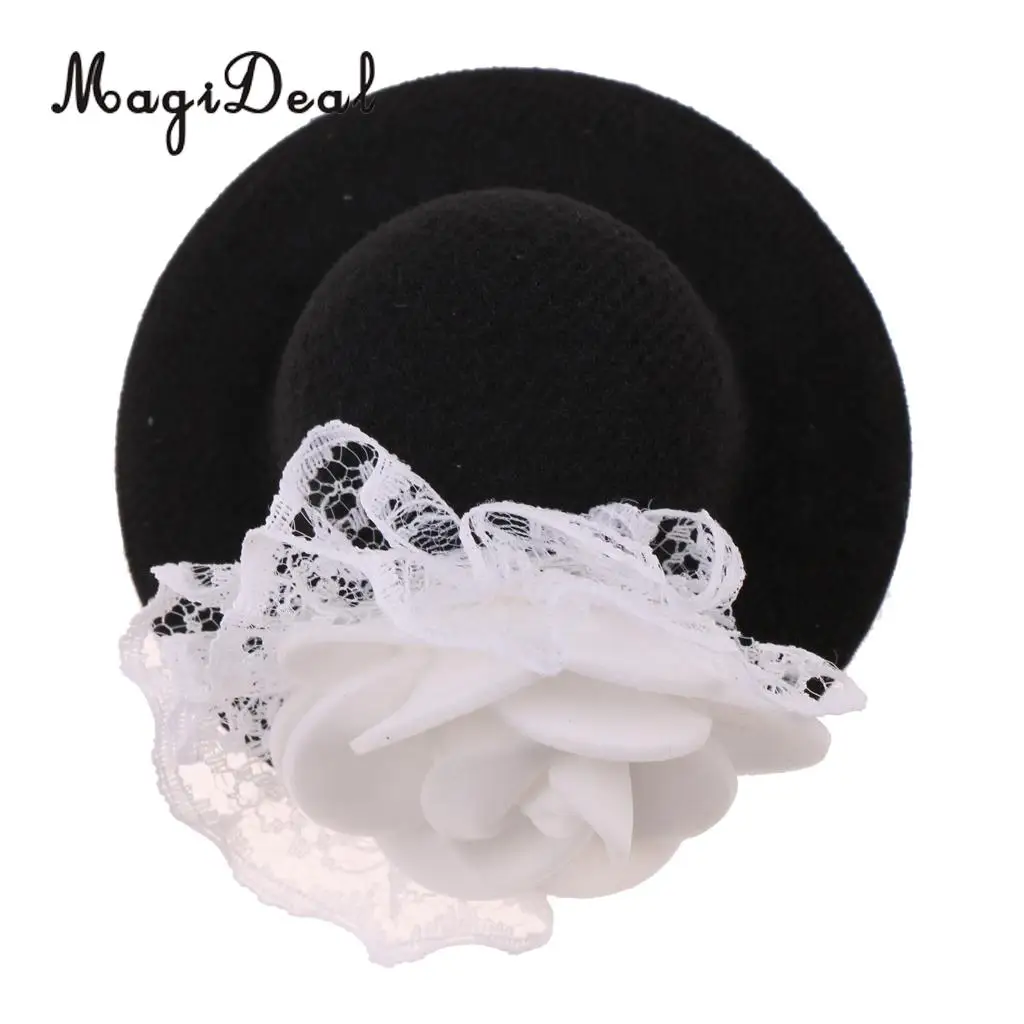 MagiDeal Sombrero Retro para Muñecas – Estilo Clásico Suave - imagen 2