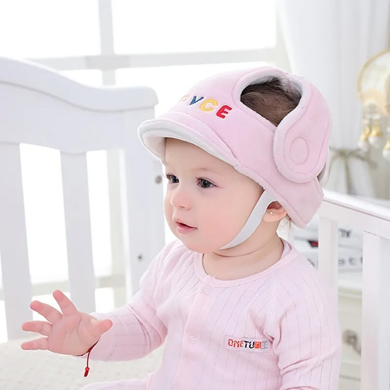 Gorro protector bebé transpirable y suave – Anticolisión seguro - imagen 2