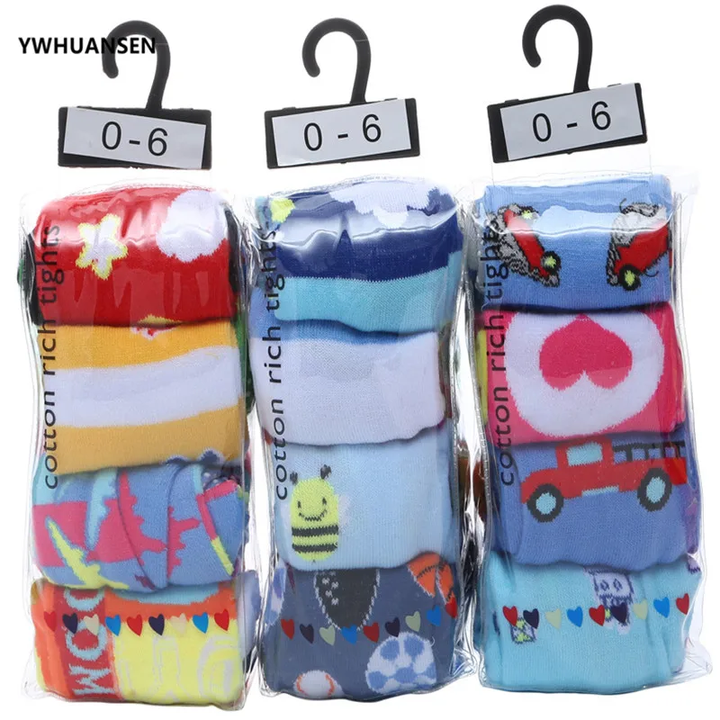 Calcetines de algodón antideslizantes YWHUANSEN para bebé – Motivo animal - imagen 2