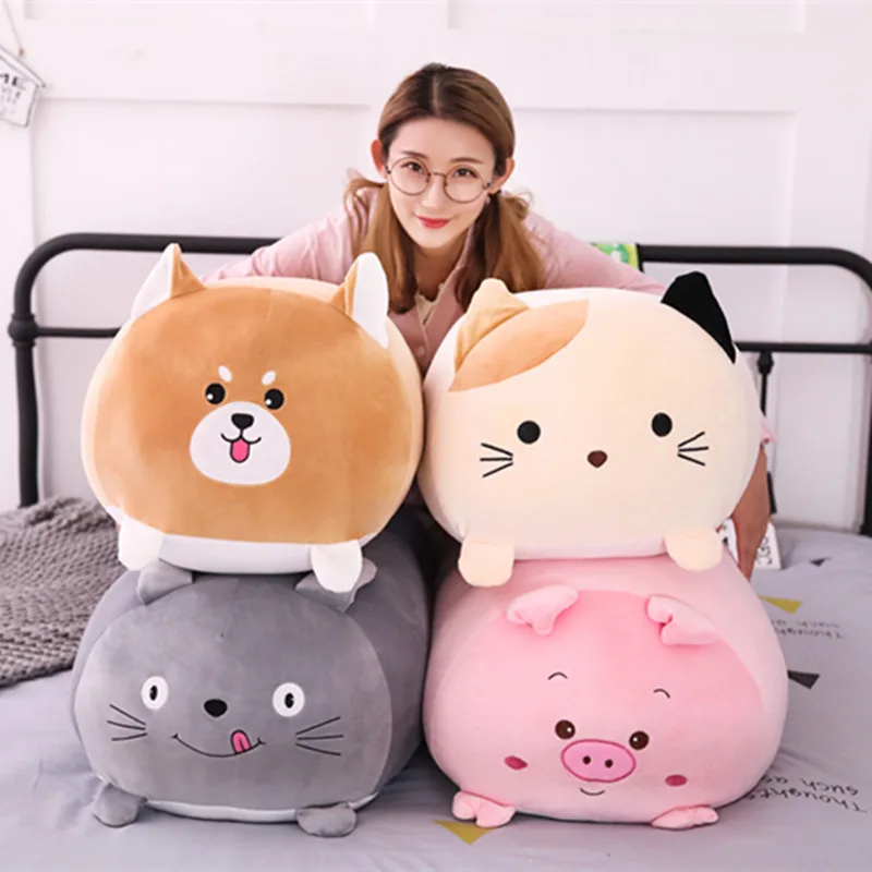 Cojín de peluche con forma de animal para niños – suave - imagen 2