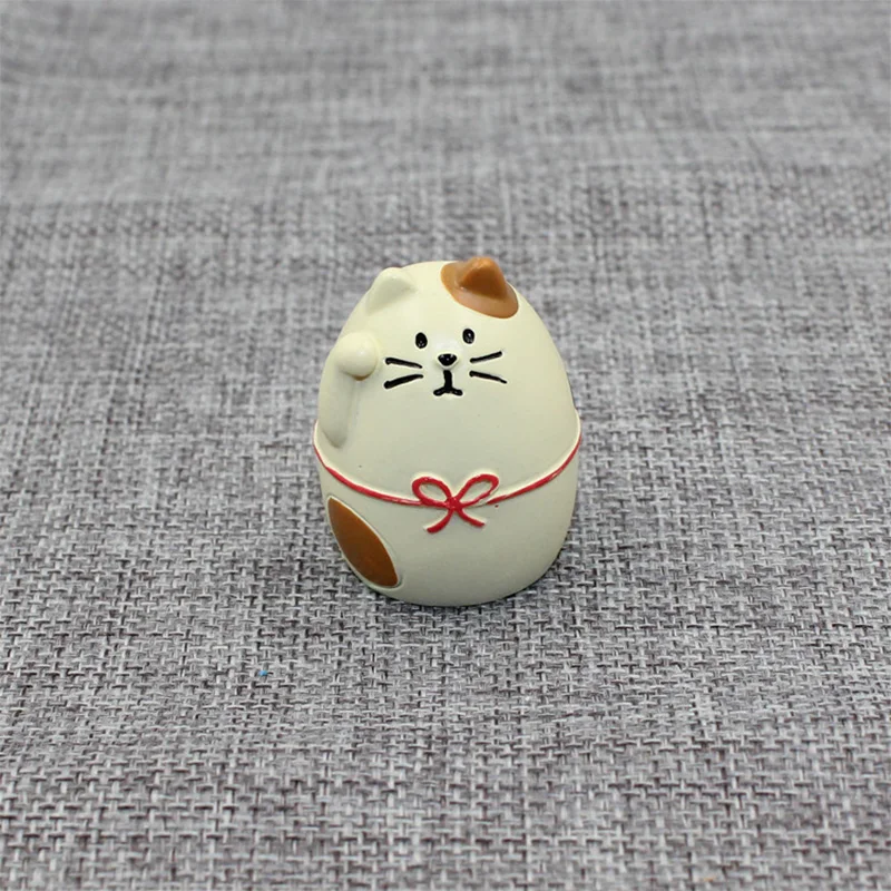 Decole Figura gato regordete resina zakka - imagen 2