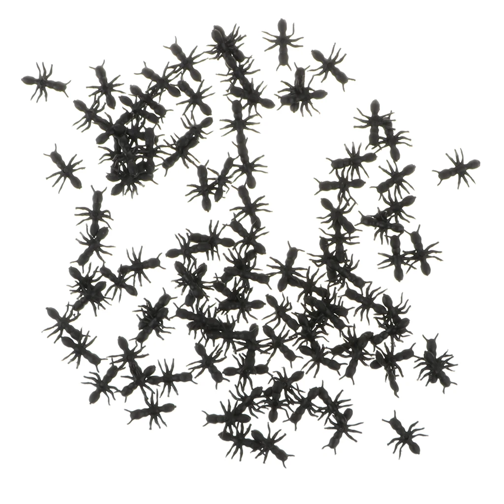Figuras de insectos de Halloween de plástico para niños
