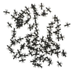 Figuras de insectos de Halloween de plástico para niños