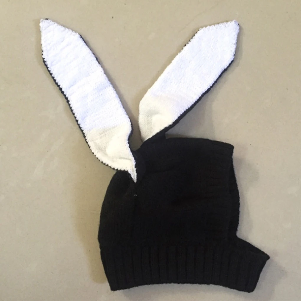Gorro de punto orejas de conejo para bebé – Otoño Invierno - imagen 2