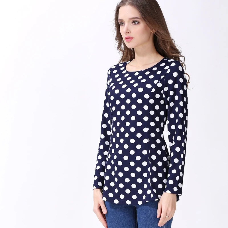 Camiseta de lactancia manga larga cómoda para posparto diario - imagen 2