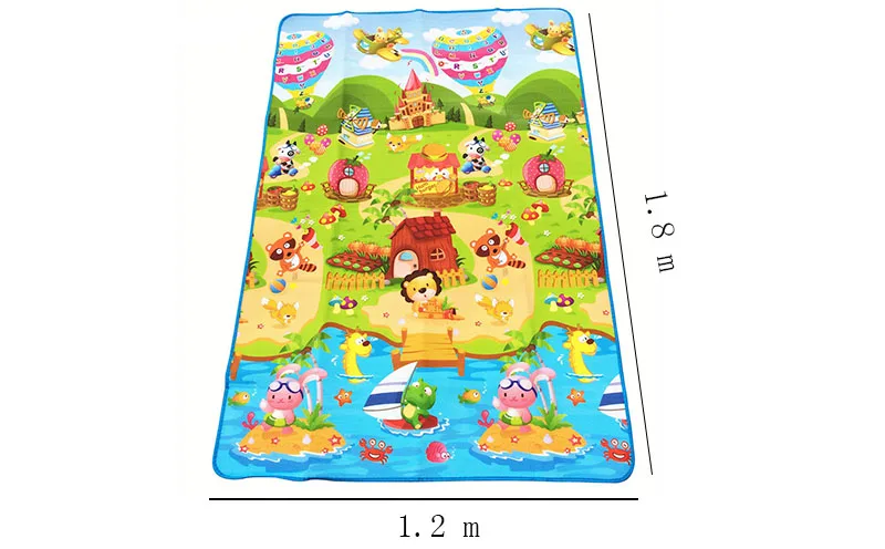 Tapete de juego de granja 180x120 cm