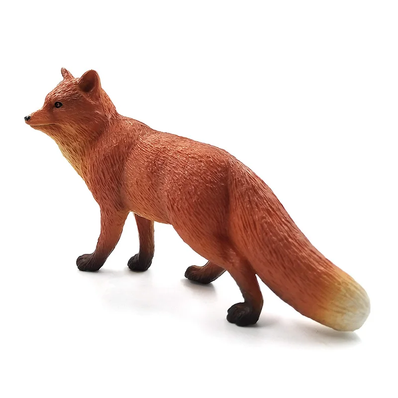 Figura de zorro rojo y blanco para decoración del hogar y jardín - imagen 5