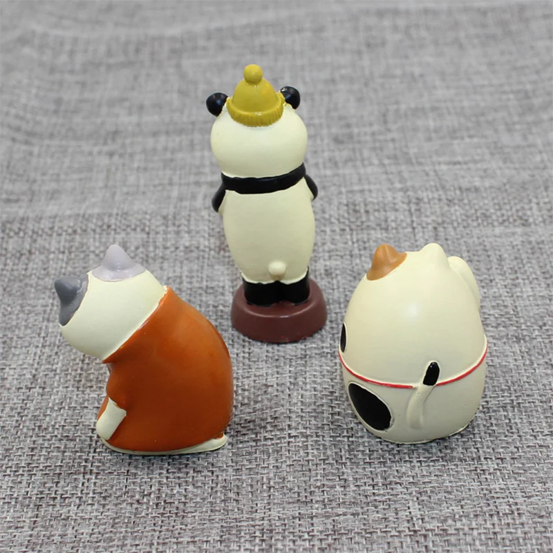 Decole Figura gato regordete resina zakka - imagen 5