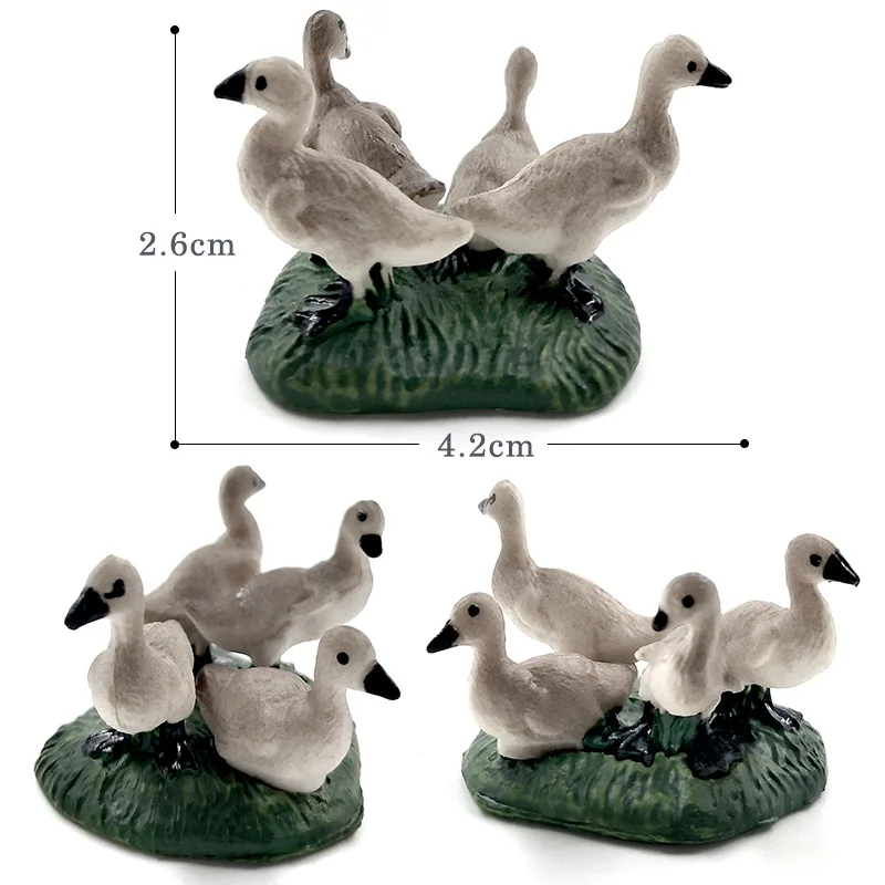 Figuras de granja en miniatura para jardín feérico - imagen 3