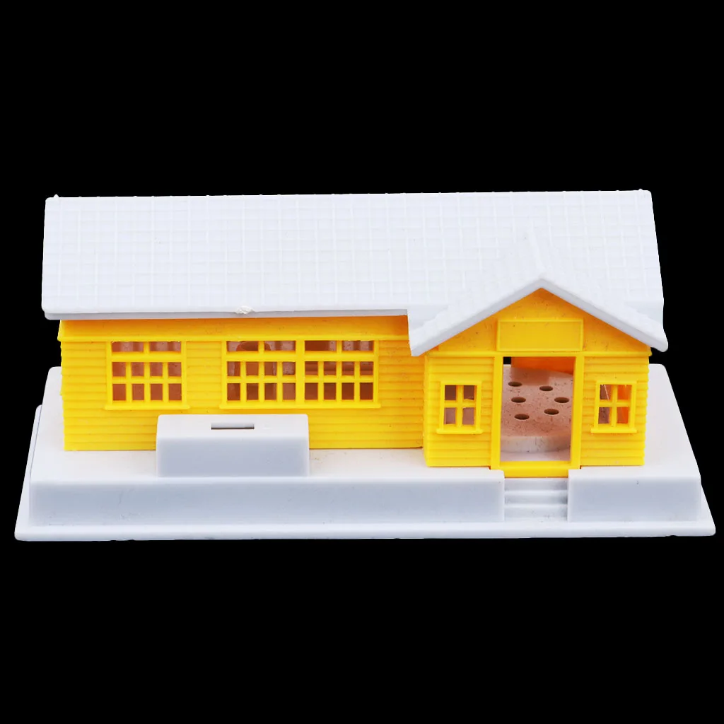 Diorama House villa para modelo tren de maqueta HO